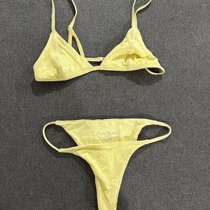 Yellow Frankie’s Bikini